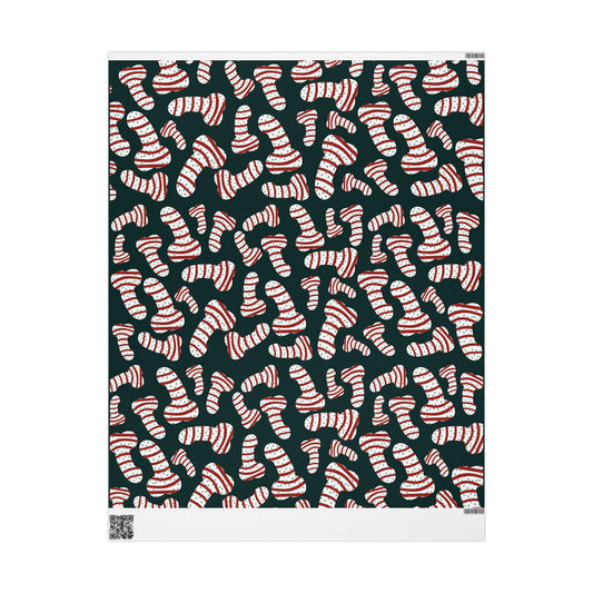 Dickmastree Cakes Wrapping Paper