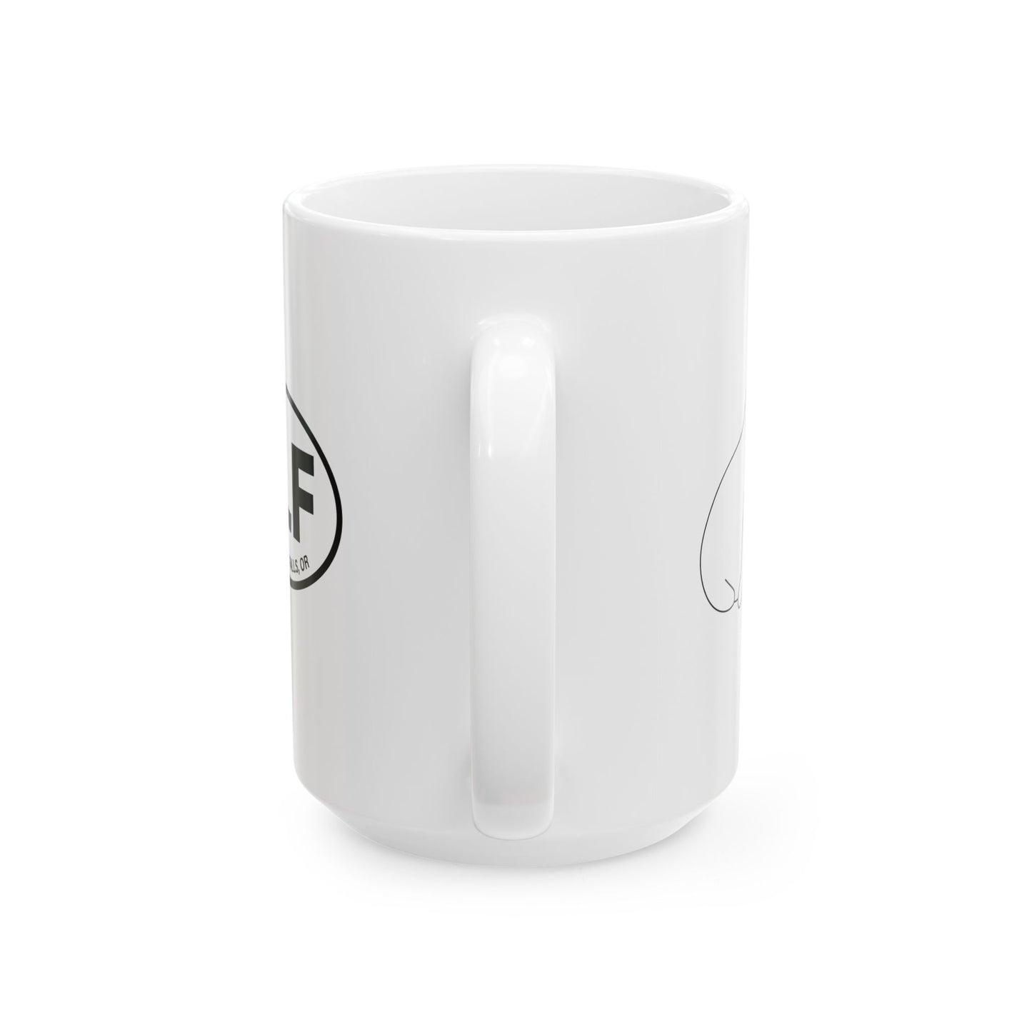 GLF Oval/Derpy Frog Mug (15 oz)