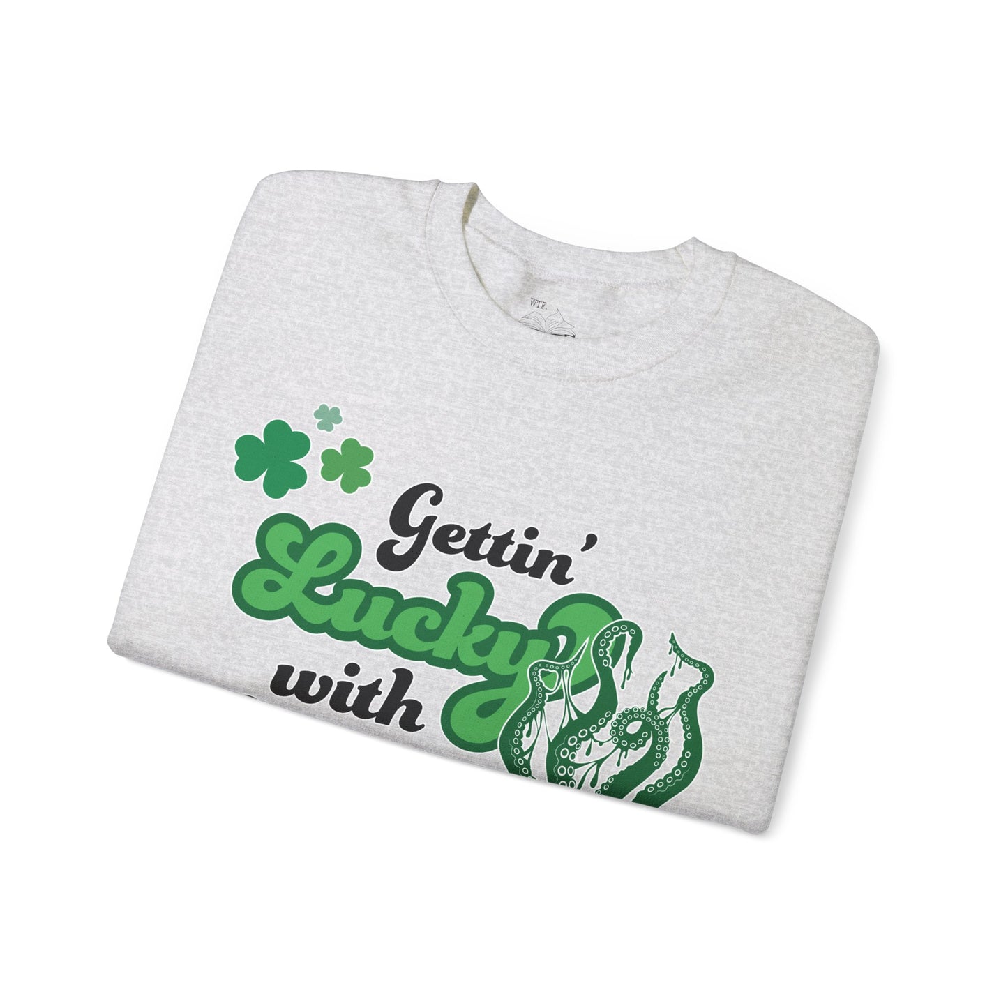 Gettin Lucky with Leviathan Tee Crewneck Sweatshirt