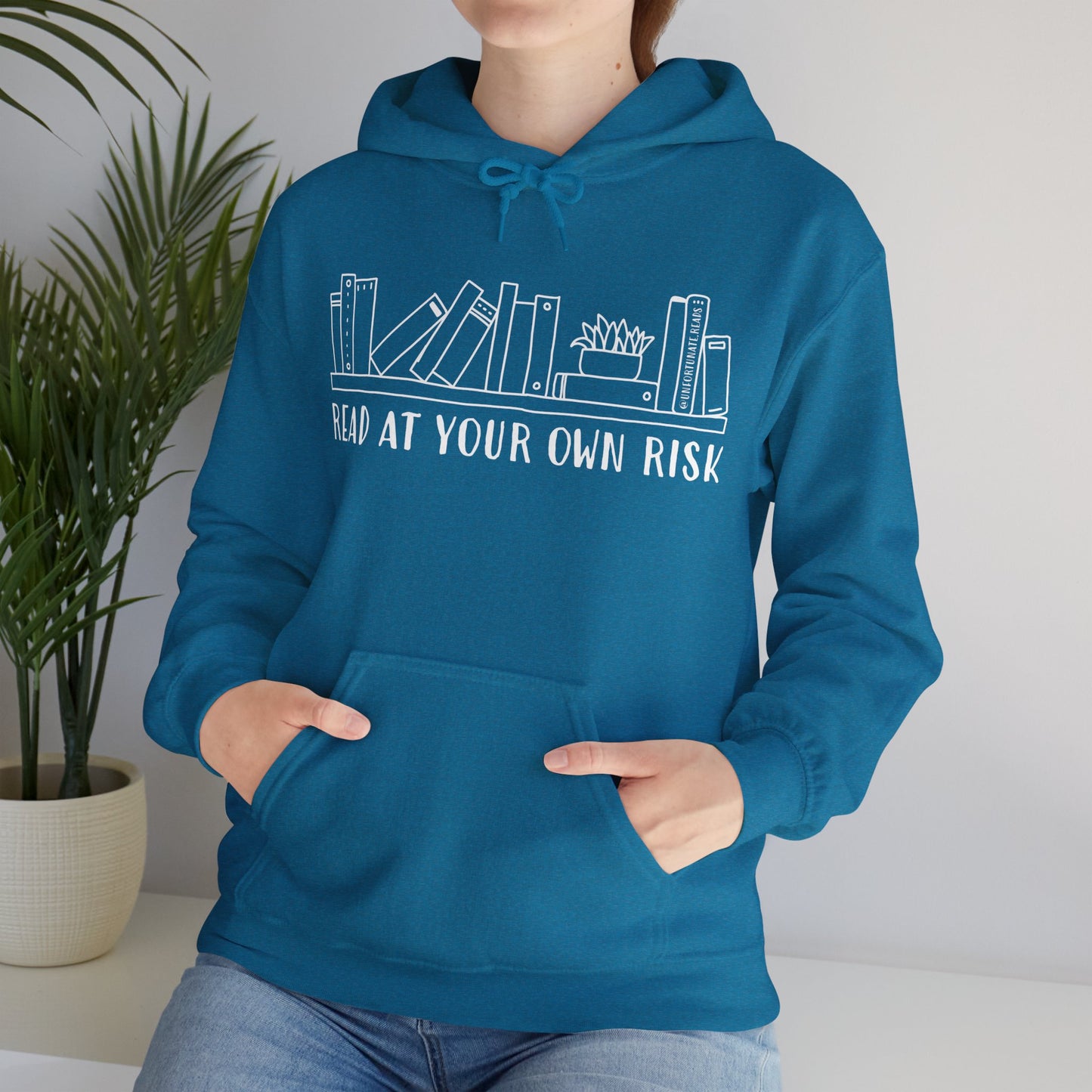 Read at Your Own Risk Unisex Heavy Blend™ Hoodie