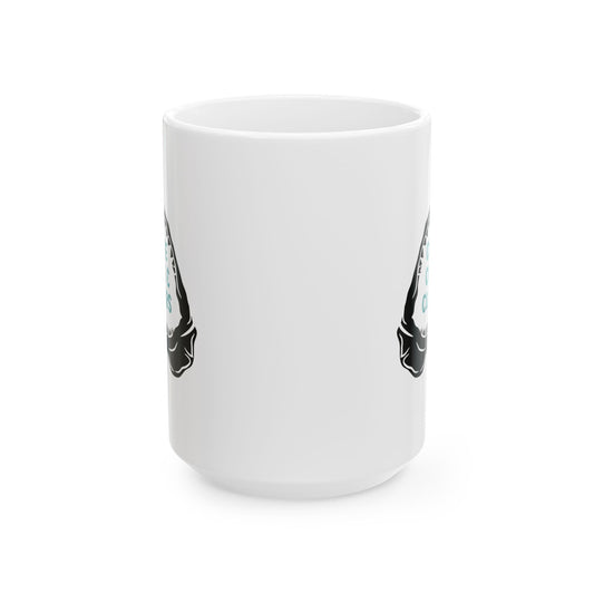 Chaos, Coffee, Claspers Mug (15oz)