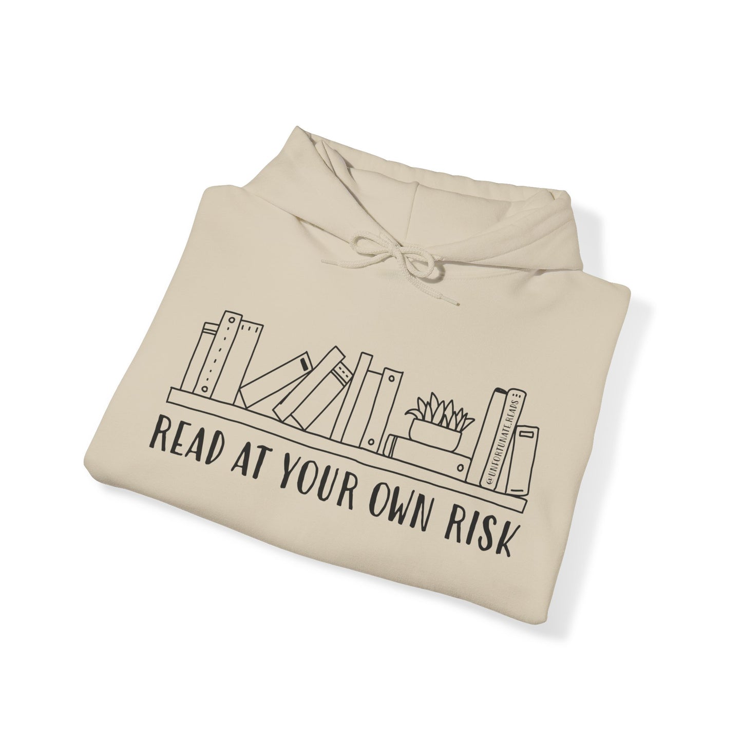 Read at Your Own Risk Unisex Heavy Blend™ Hoodie