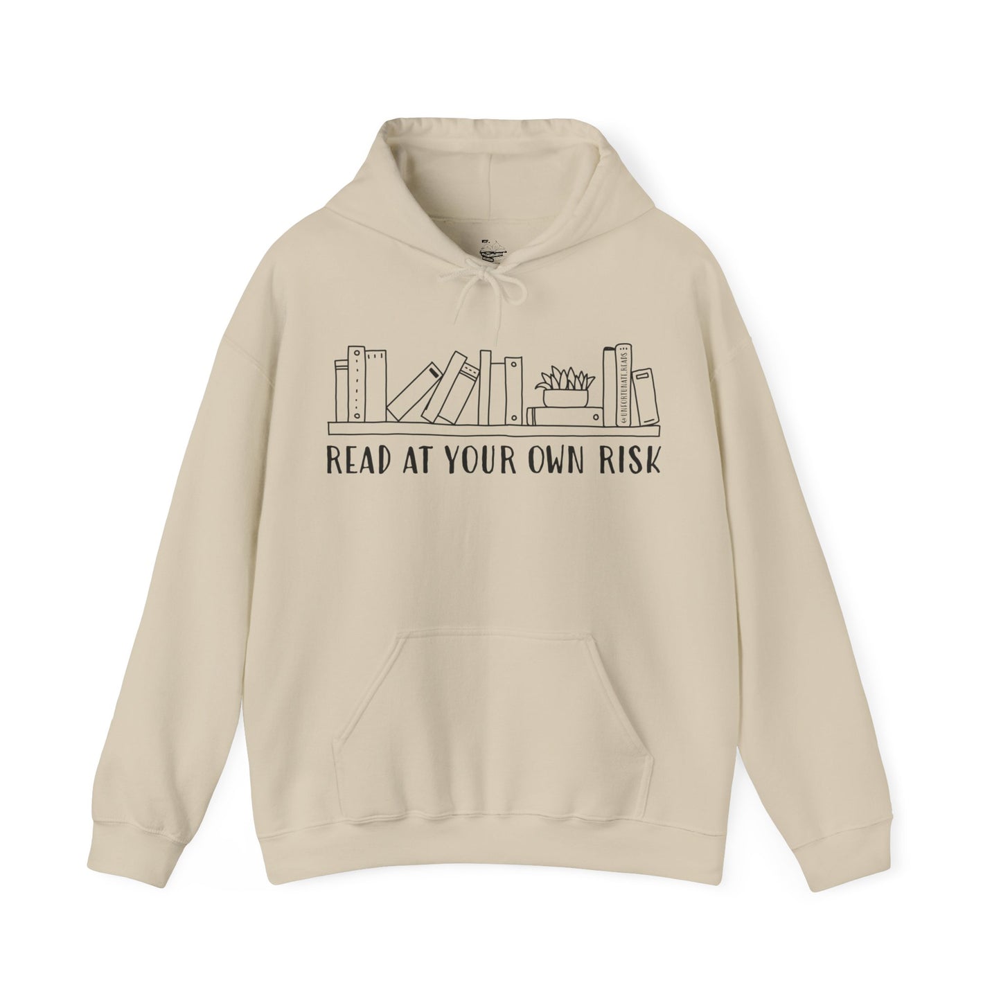 Read at Your Own Risk Unisex Heavy Blend™ Hoodie