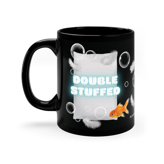 Stuffed/Double Stuffed Black Mug