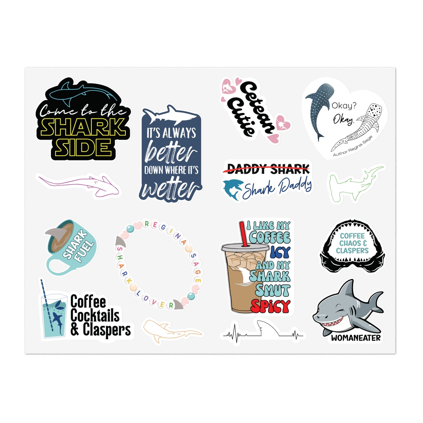 Regina Sage Sticker Sheet
