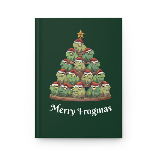 Frogmas Hardcover Journal