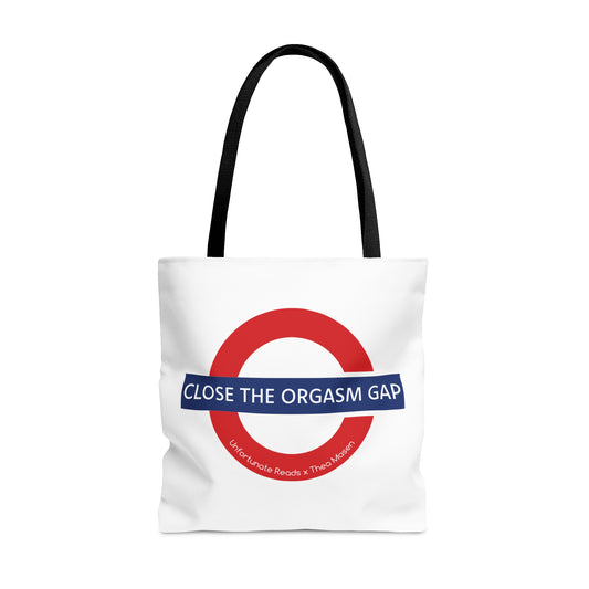 Orgasm Gap Tote Bag
