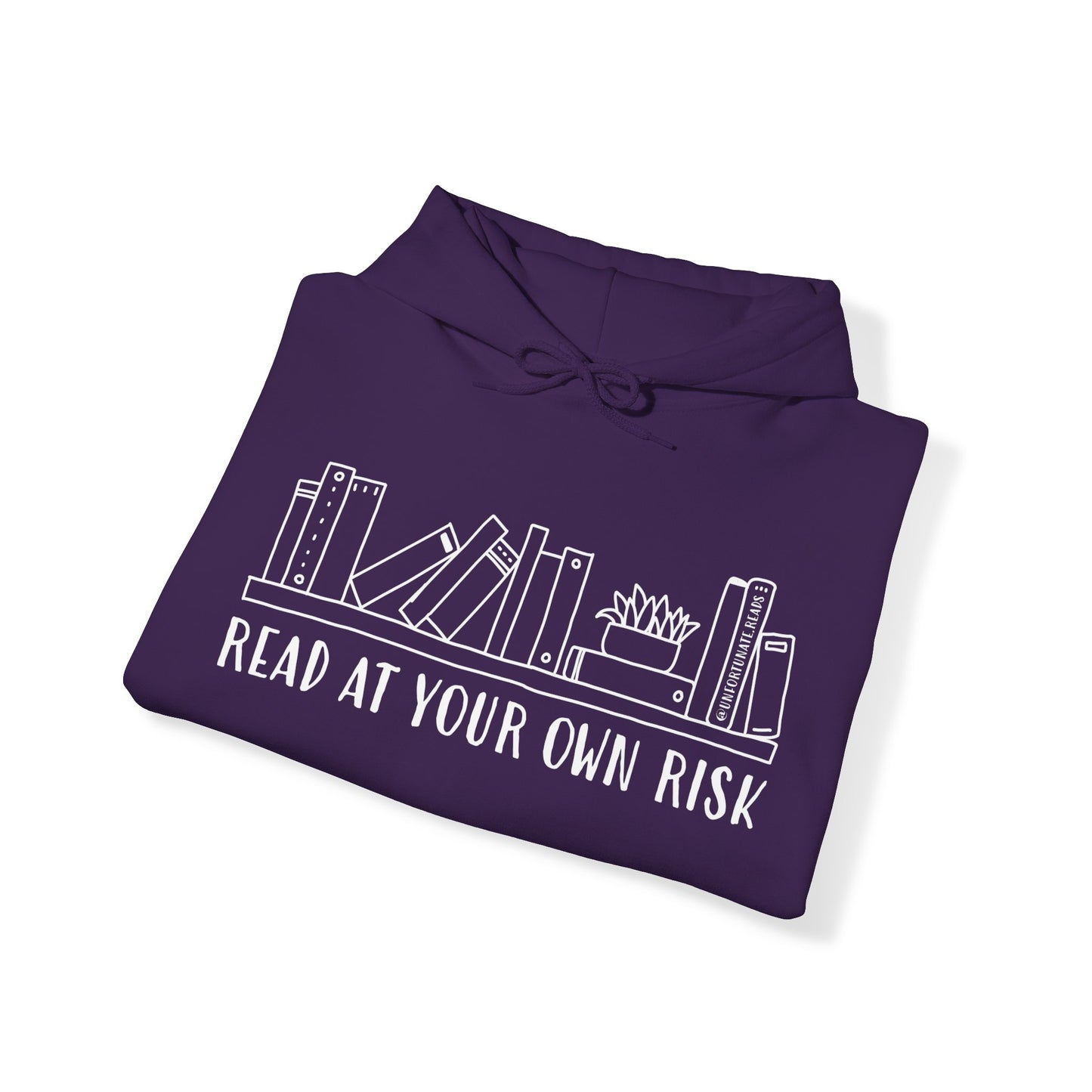 Read at Your Own Risk Unisex Heavy Blend™ Hoodie