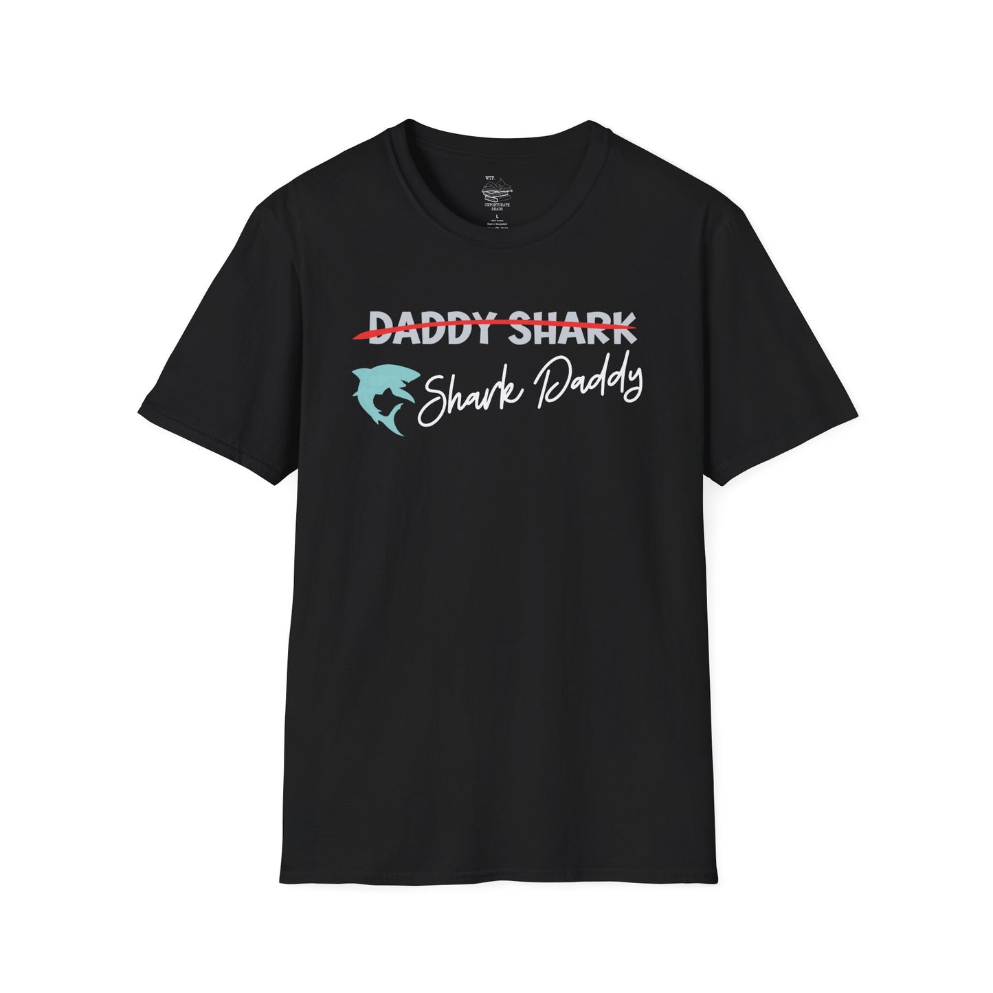 Shark Daddy Unisex Softstyle T-Shirt