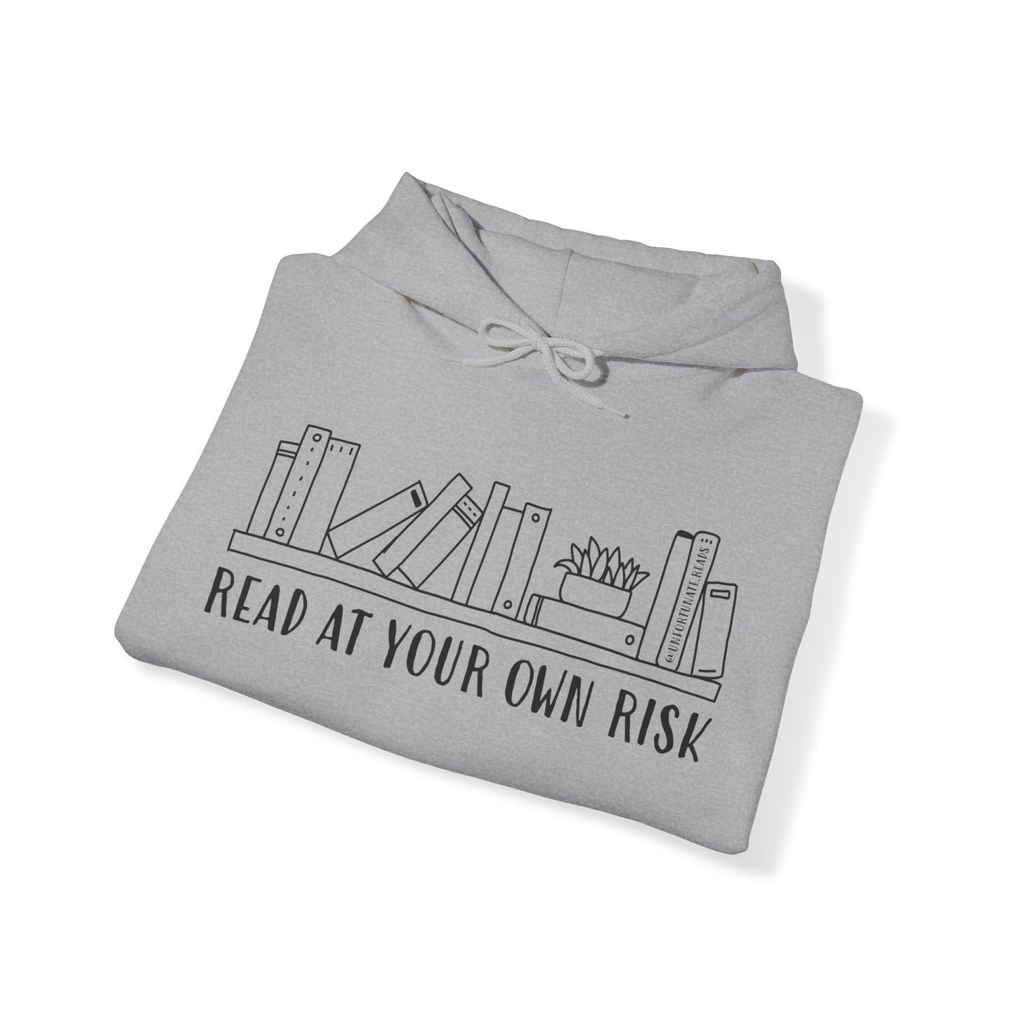 Read at Your Own Risk Unisex Heavy Blend™ Hoodie