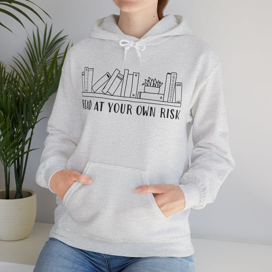 Read at Your Own Risk Unisex Heavy Blend™ Hoodie