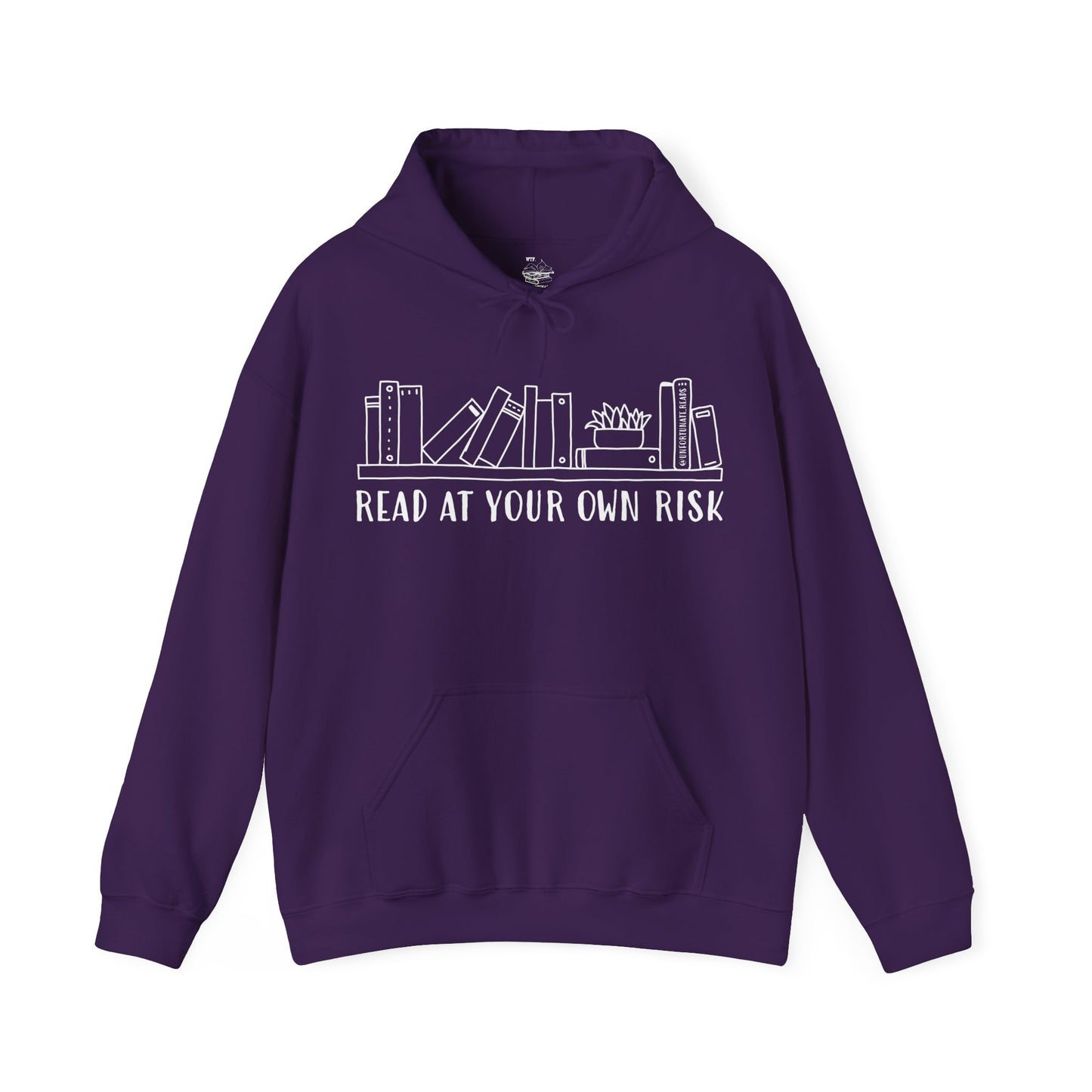 Read at Your Own Risk Unisex Heavy Blend™ Hoodie