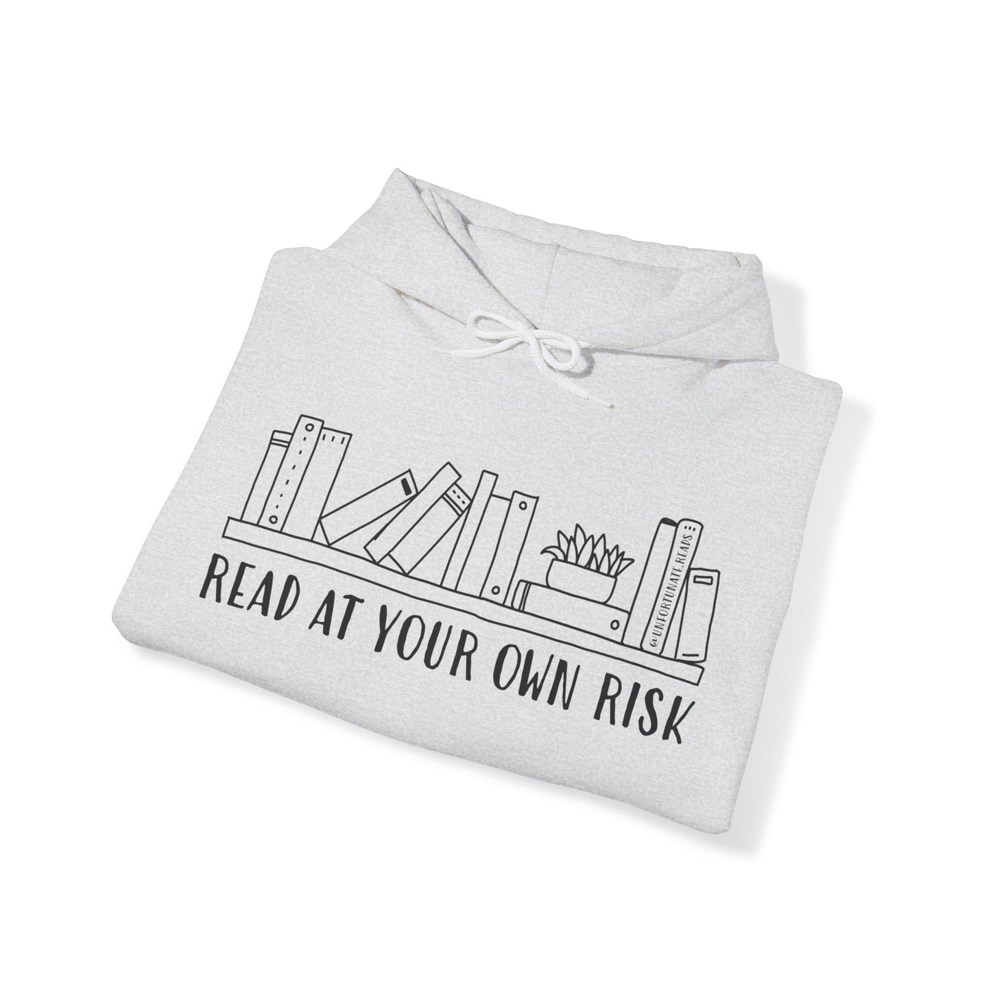 Read at Your Own Risk Unisex Heavy Blend™ Hoodie