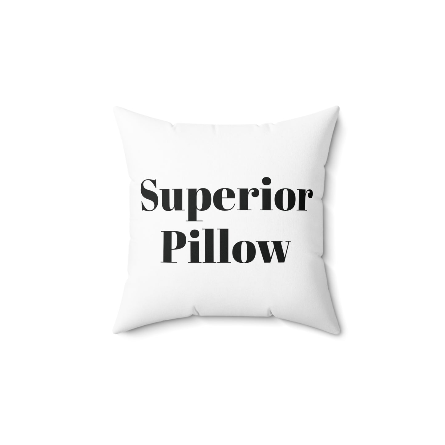 Superior/Inferior Square Pillow