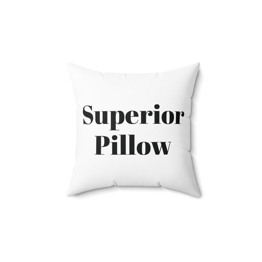 Superior/Inferior Square Pillow