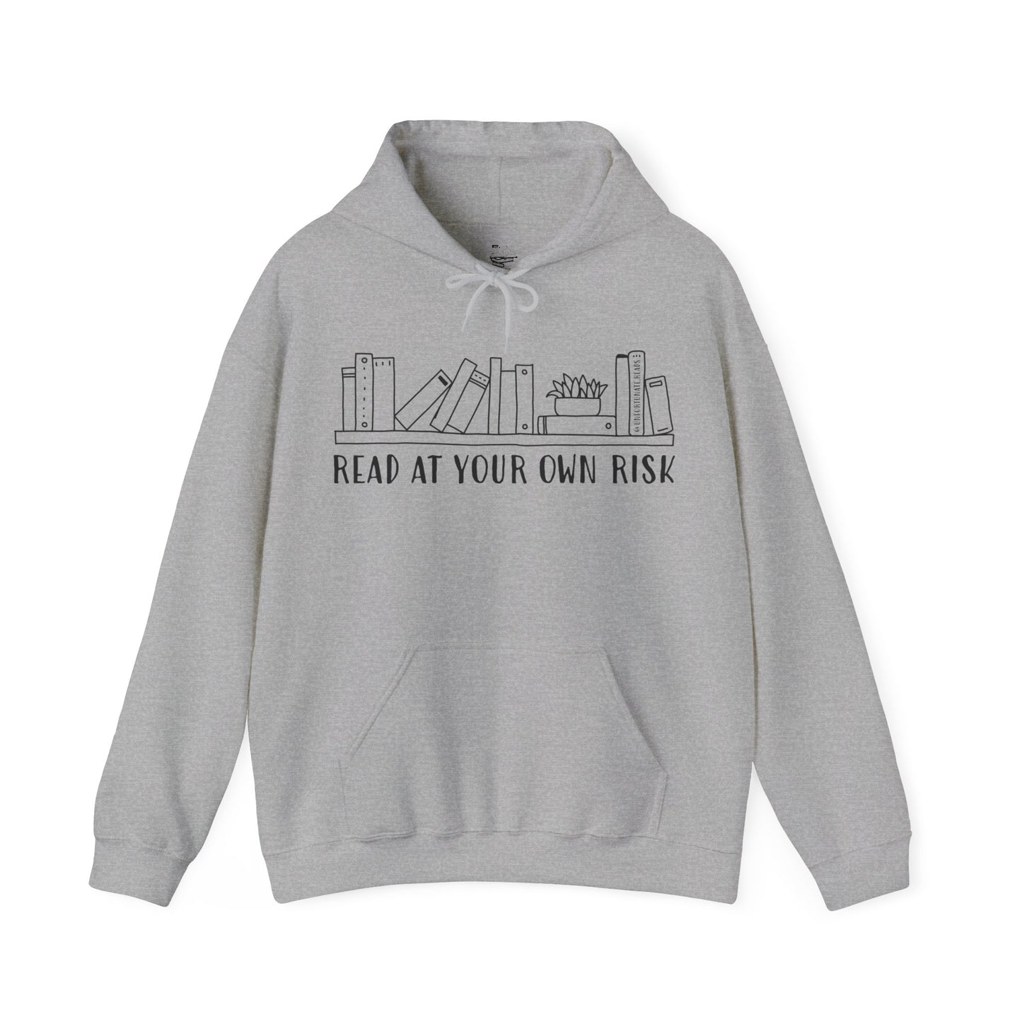 Read at Your Own Risk Unisex Heavy Blend™ Hoodie