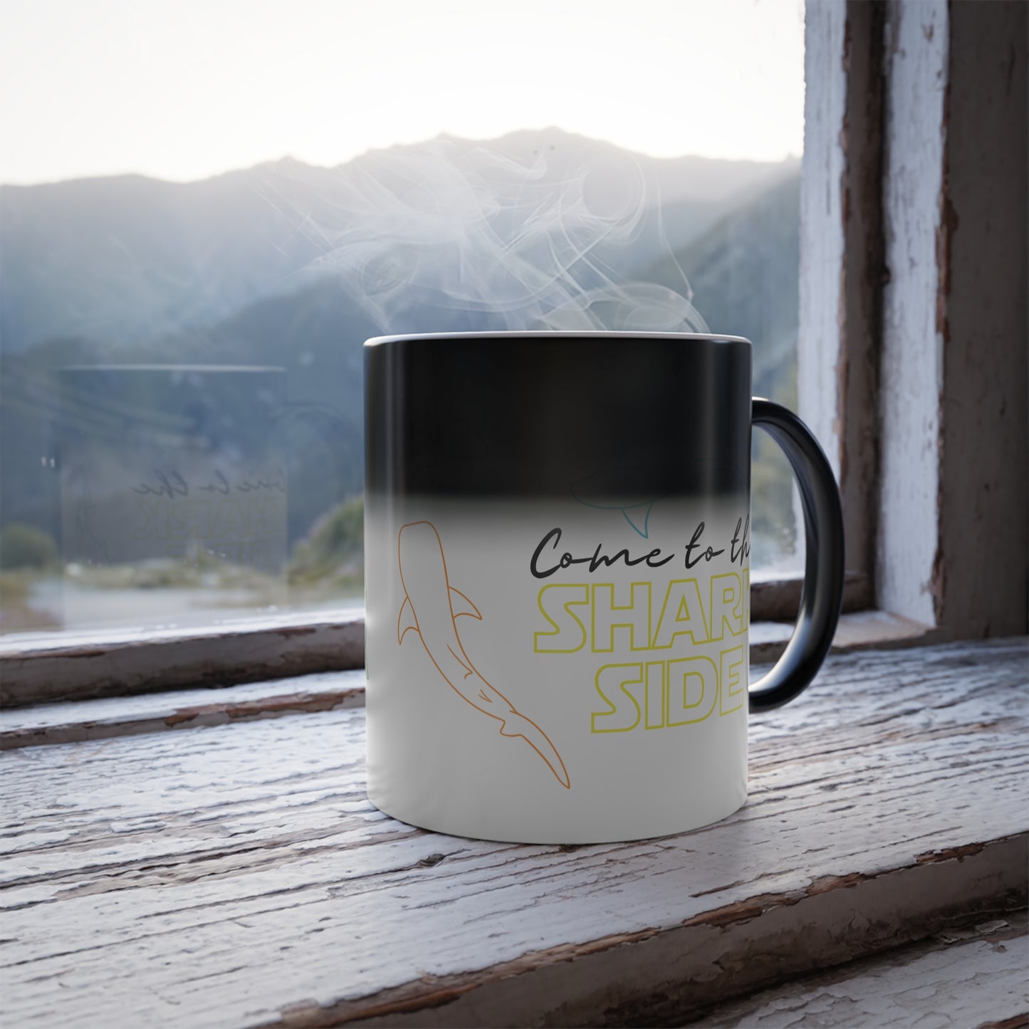 Come to the Shark Side Color Changing Mug - 11oz