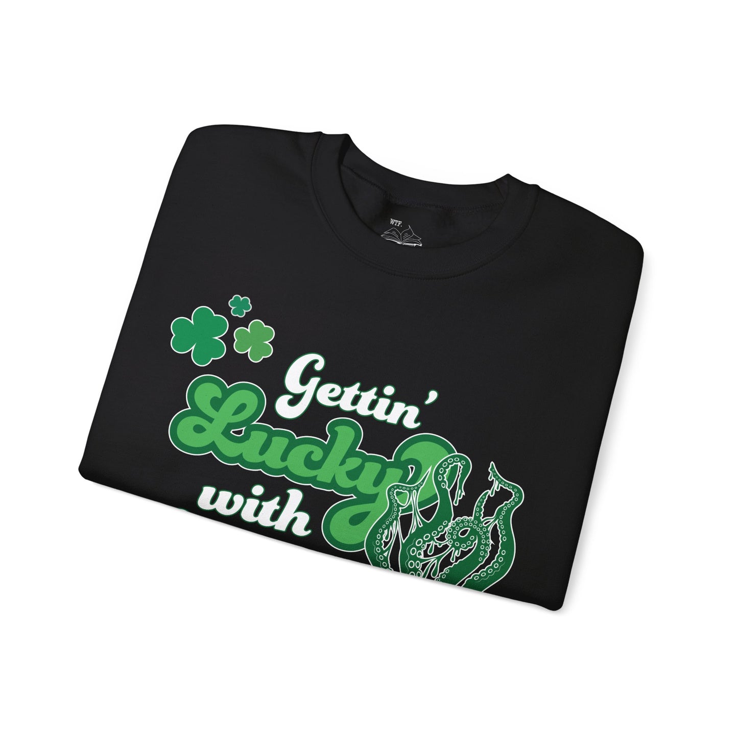 Gettin Lucky with Leviathan Tee Crewneck Sweatshirt