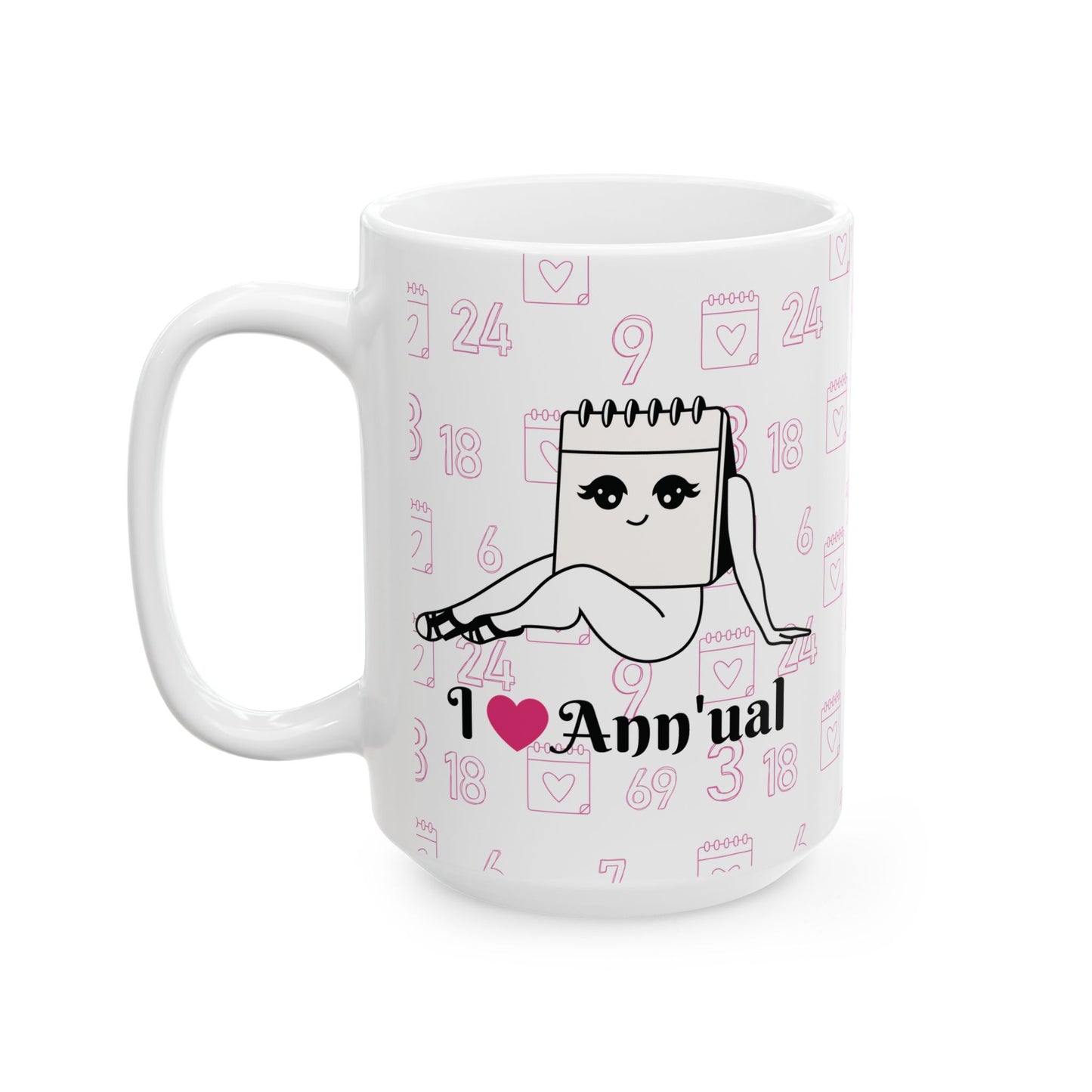 Ann'ual Ceramic Mug, (15oz)