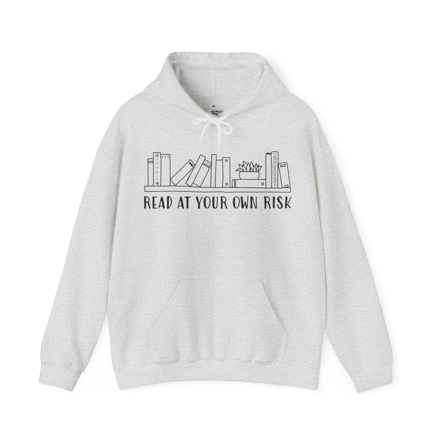 Read at Your Own Risk Unisex Heavy Blend™ Hoodie