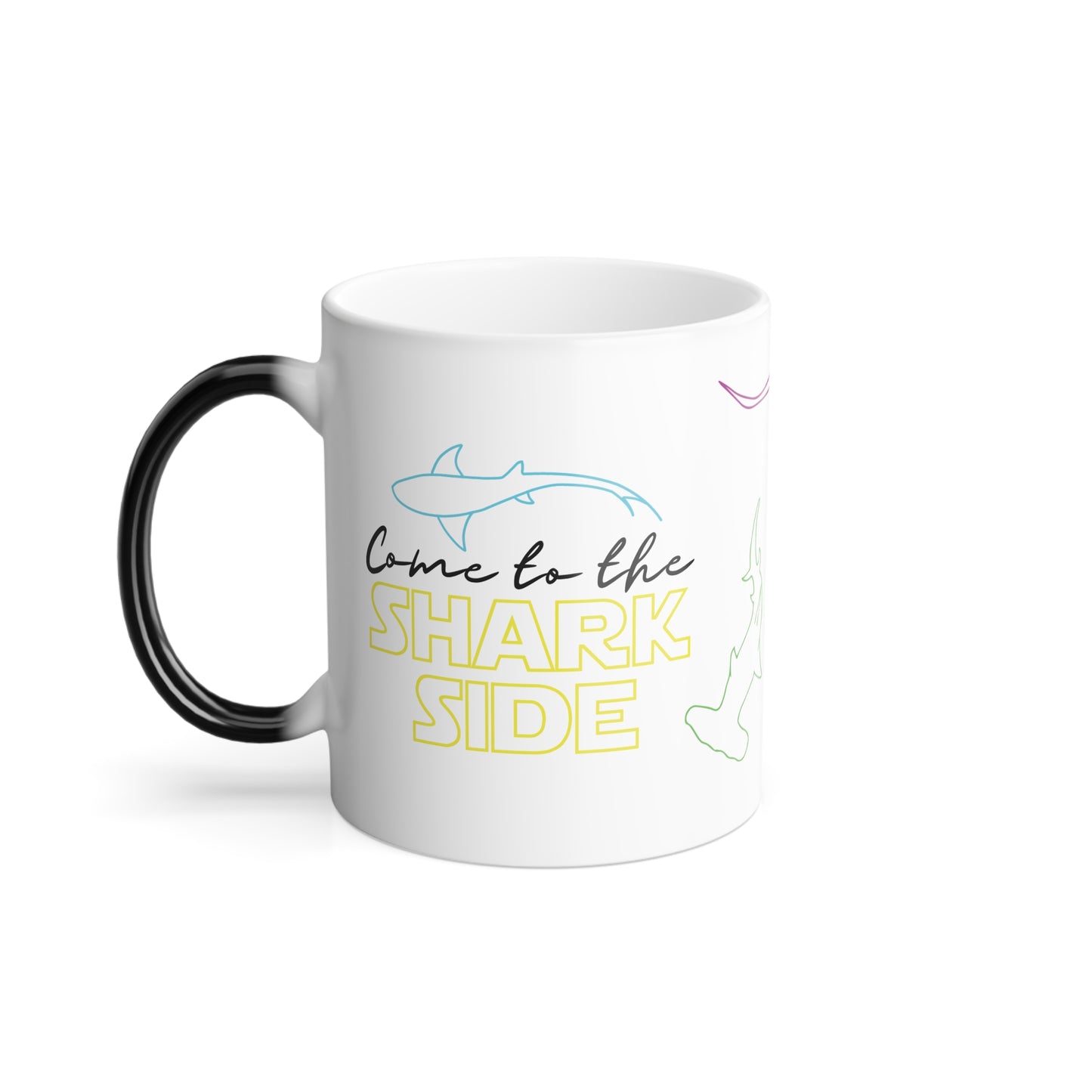 Come to the Shark Side Color Changing Mug - 11oz