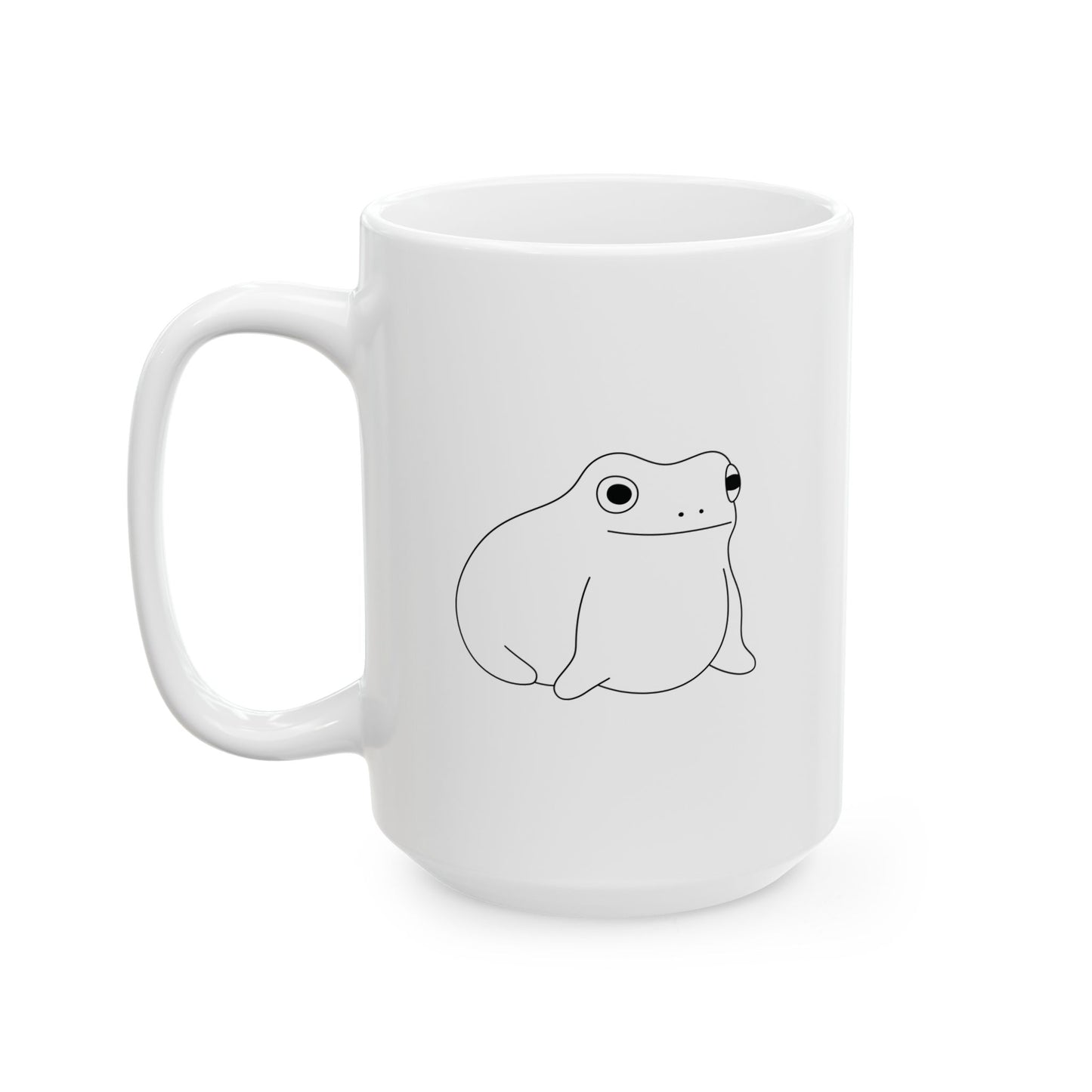 GLF Oval/Derpy Frog Mug (15 oz)
