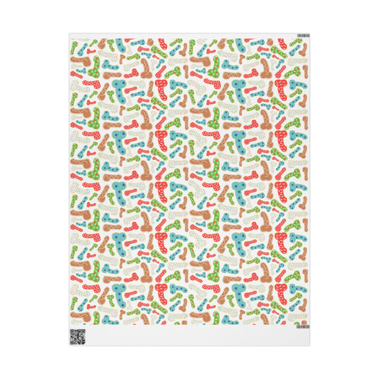 Cockmas Cookies Wrapping Paper