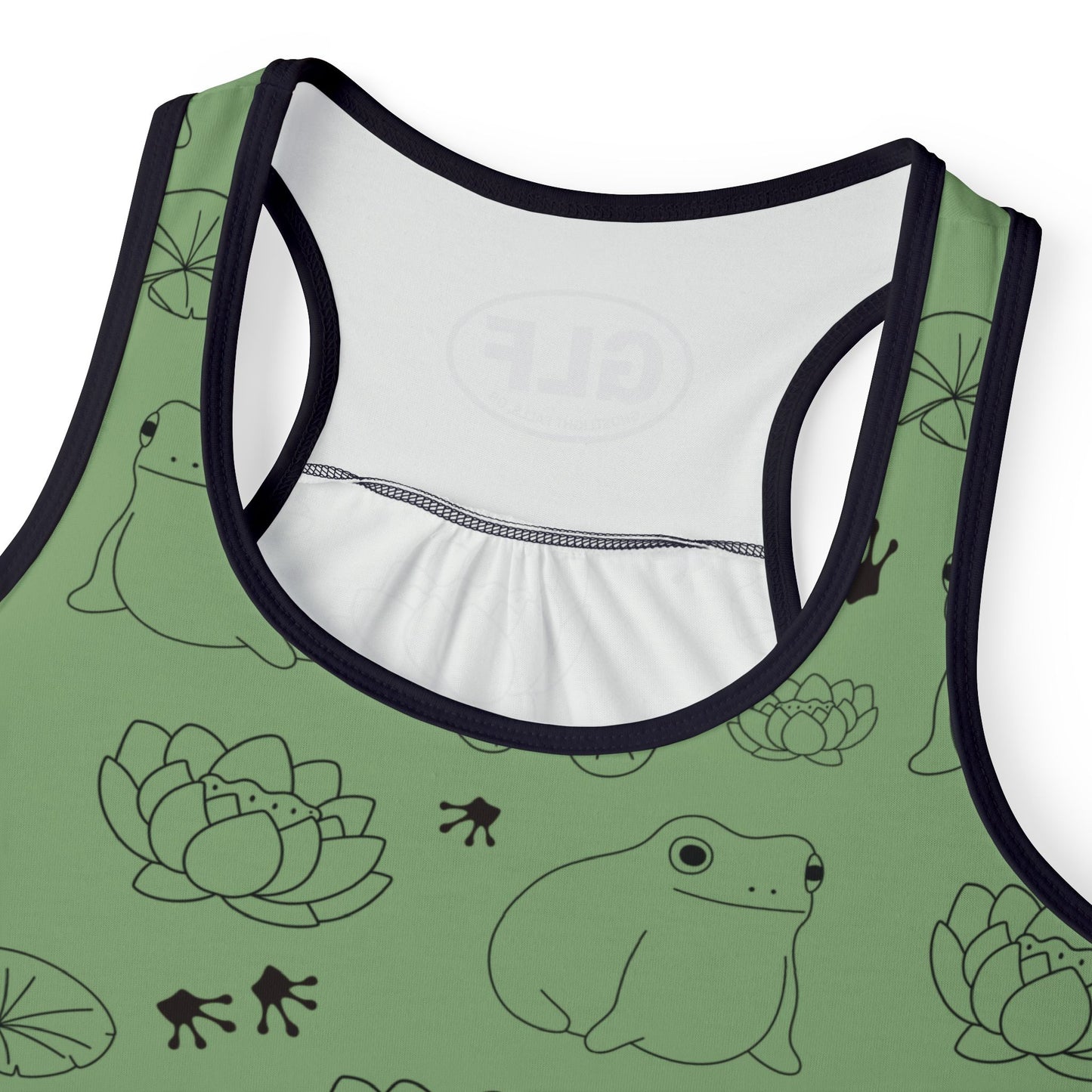 GLF Derpy Frog Tank - Sage