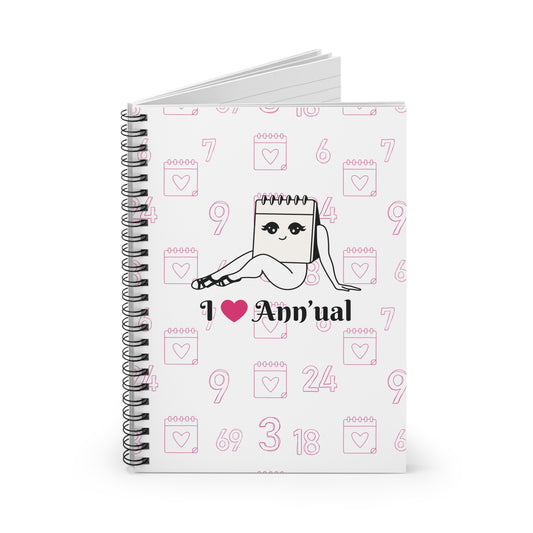 Ann'ual Spiral Notebook - Ruled Line