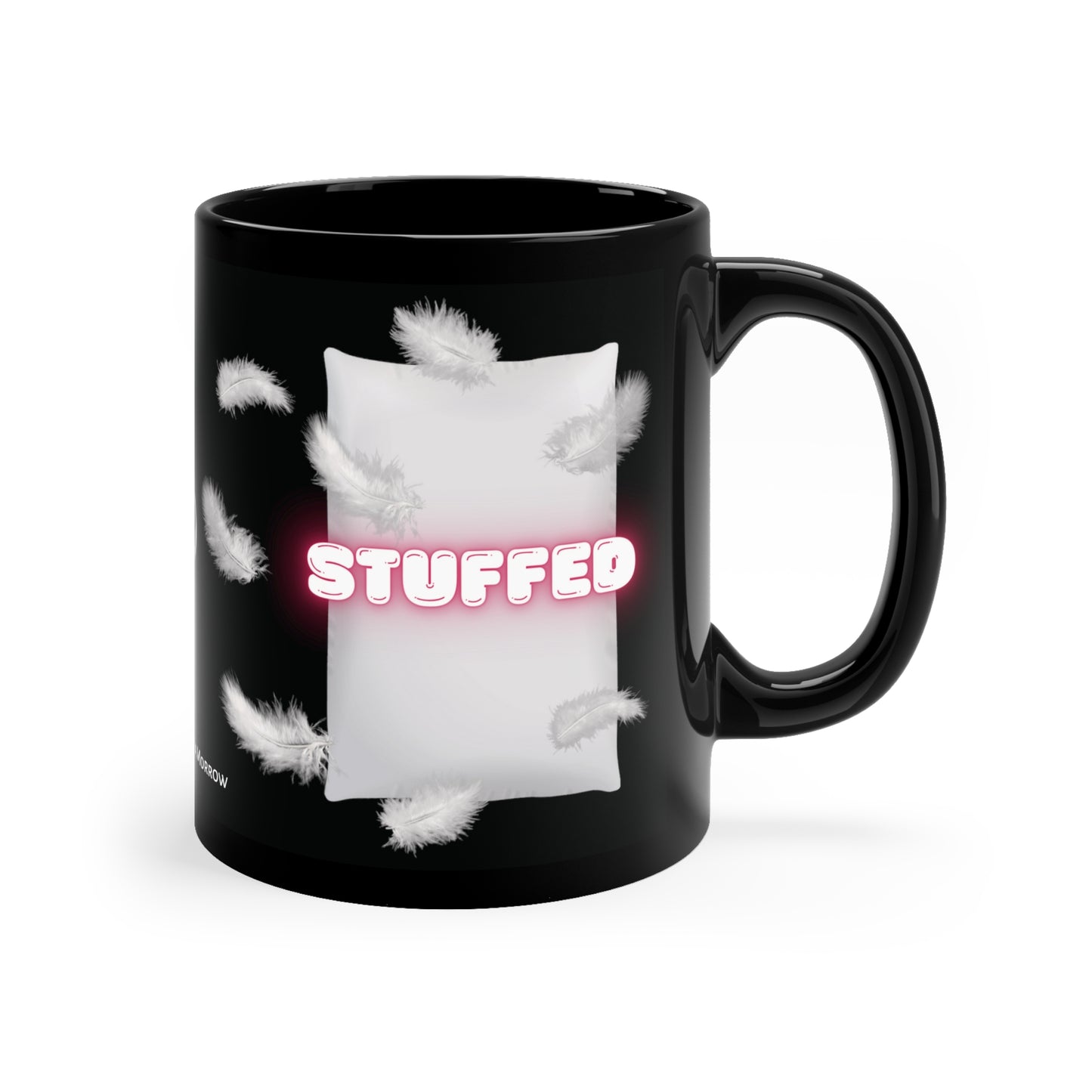 Stuffed/Double Stuffed Black Mug