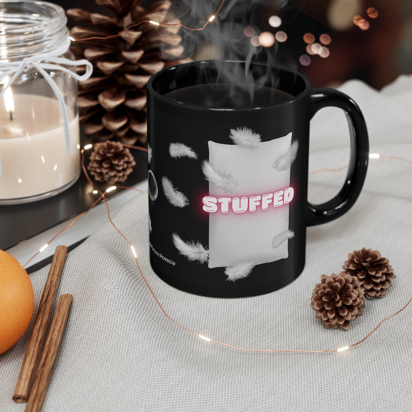 Stuffed/Double Stuffed Black Mug