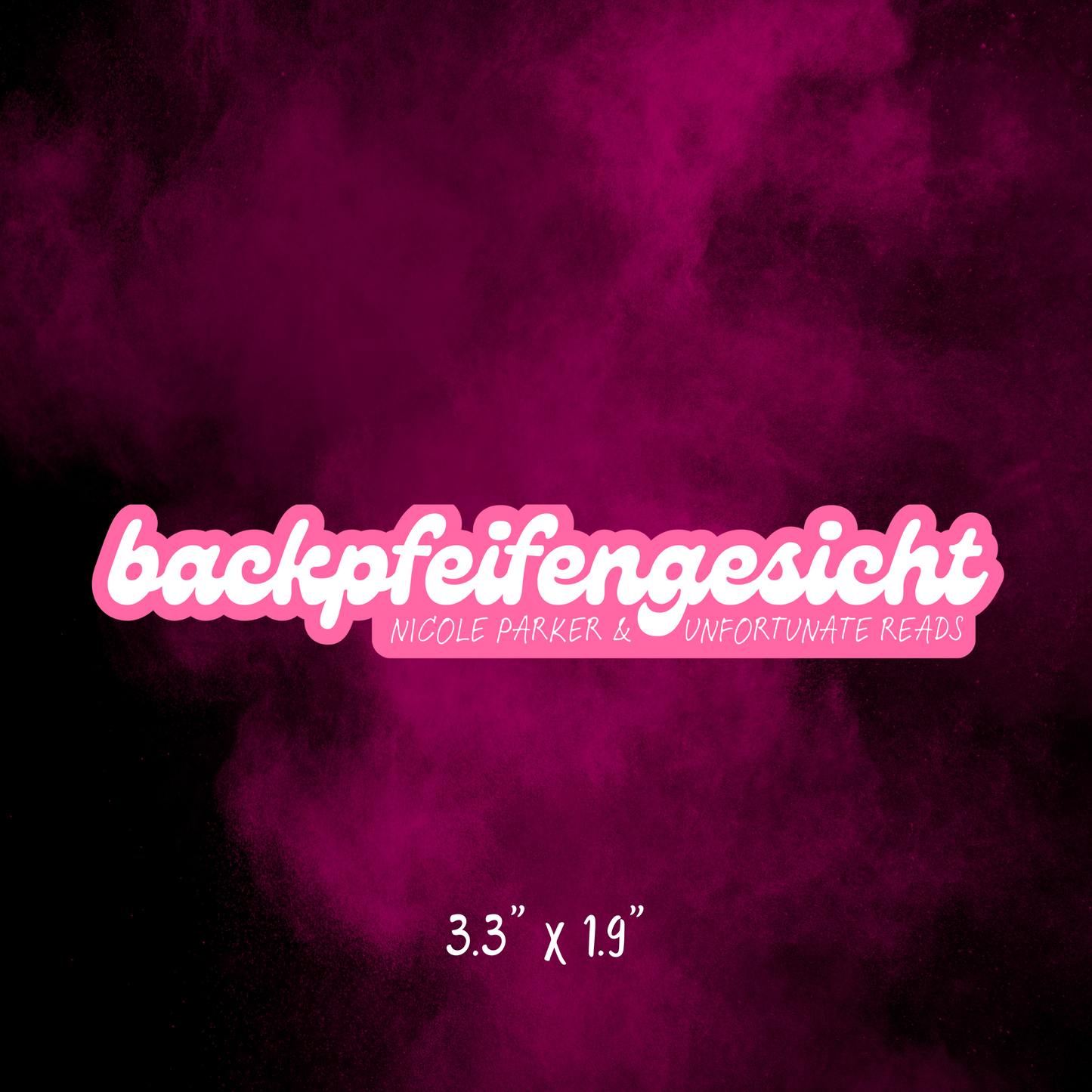 Backpfeifengesicht Sticker