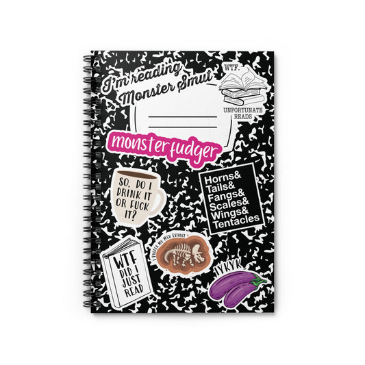 Unfortunate Stickers Spiral Notebook