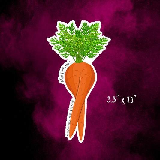 Little Carrot Sticker