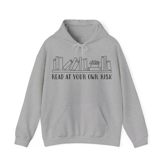 (UK) Read at Your Own Risk Unisex Hoodie