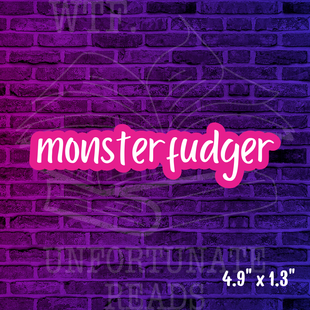 Monsterfudger Sticker