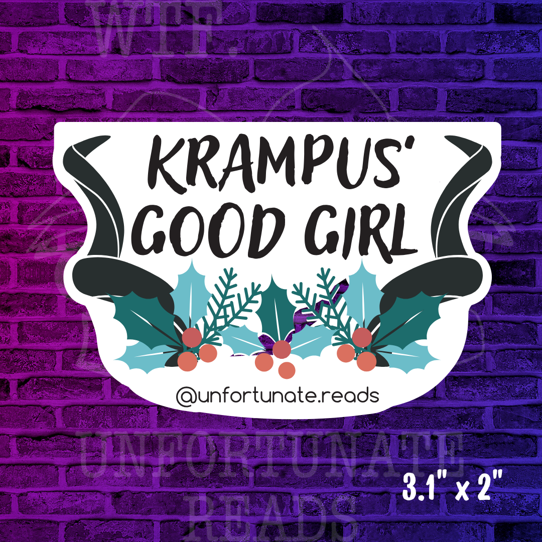 Krampus' Good Girl Sticker