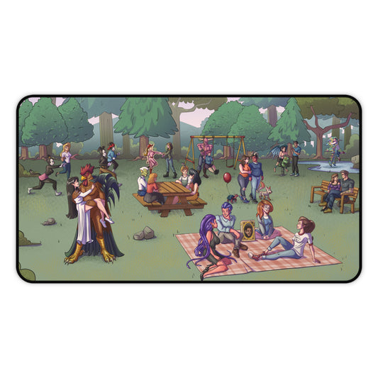 Ghostlight Falls Desk Mat