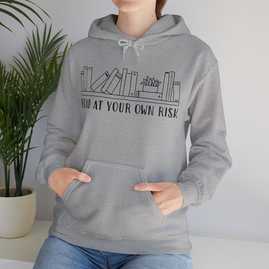 Read at Your Own Risk Unisex Heavy Blend™ Hoodie