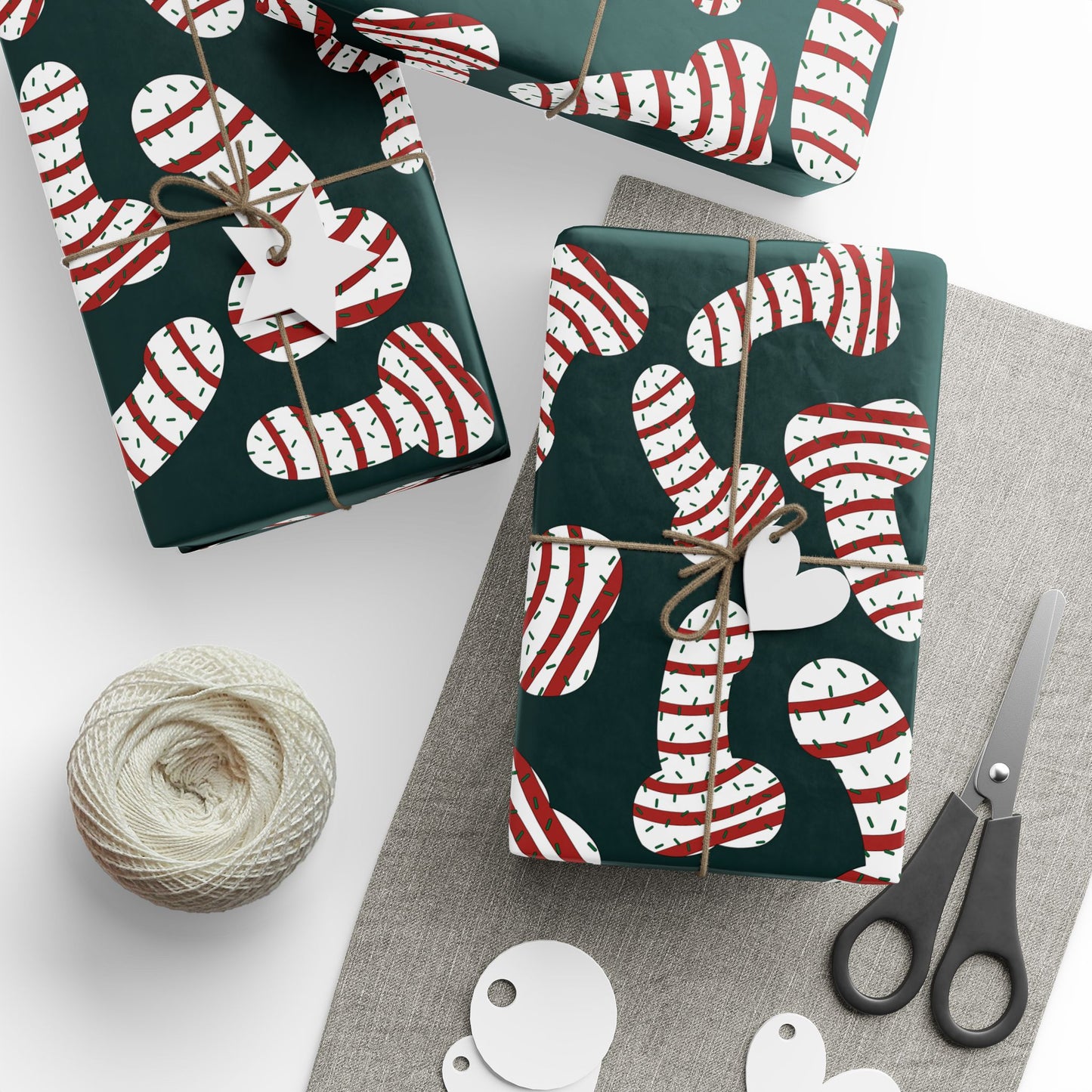 Dickmastree Cakes Wrapping Paper