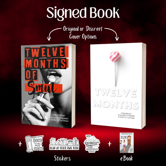 Signed 12 Months of Smut Paperback Bundle