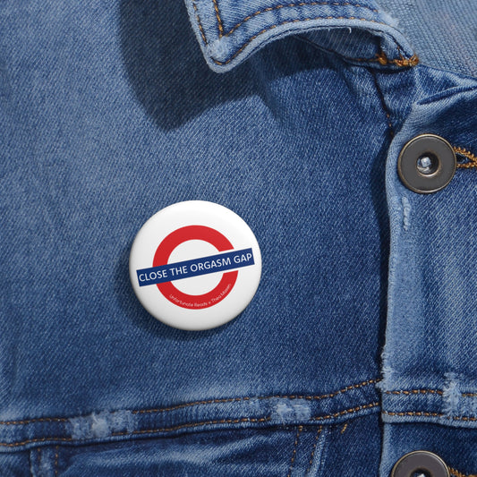 Orgasm Gap Pin Buttons