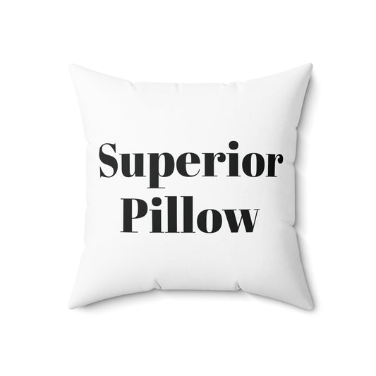 Superior/Inferior Square Pillow