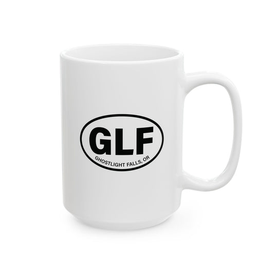 GLF Oval/Derpy Frog Mug (15 oz)