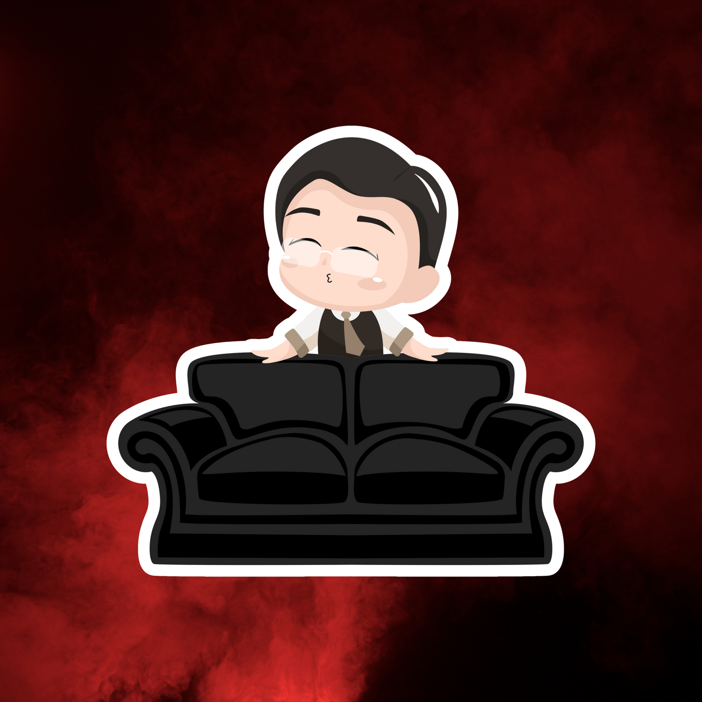 Dennis J Rance Chibi Sticker